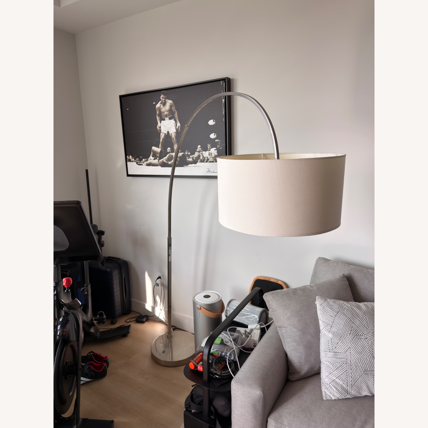 West Elm Overarching Floor Lamp - image-2