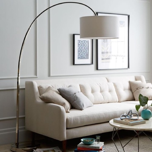 Used West Elm Overarching Floor Lamp for sale on AptDeco