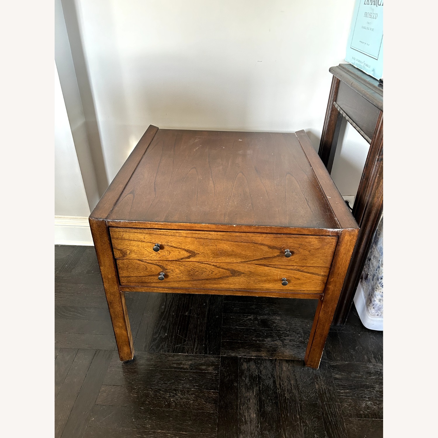 Light Brown Wood Side Tables - image-1