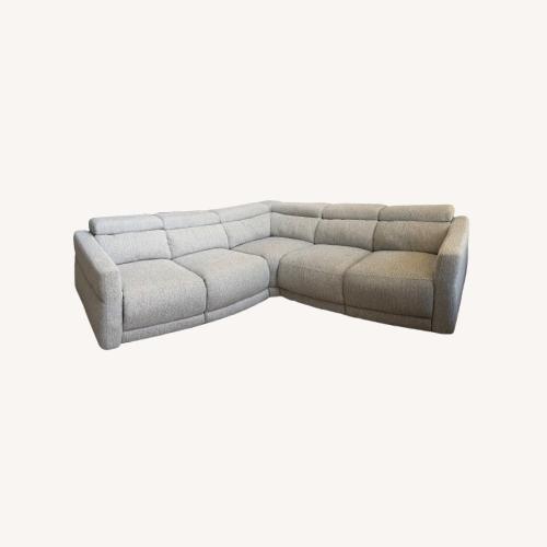 Used Light Gray Fabric 3+ Piece Sectional for sale on AptDeco