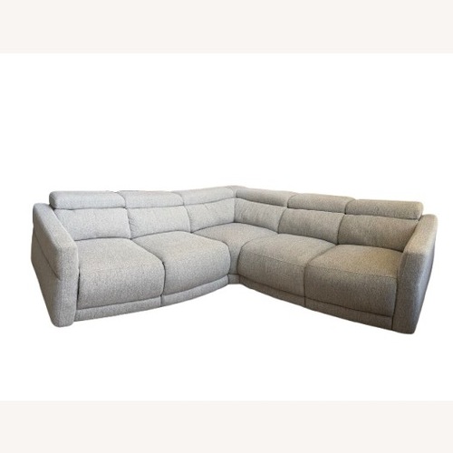 Used Light Gray Fabric 3+ Piece Sectional for sale on AptDeco