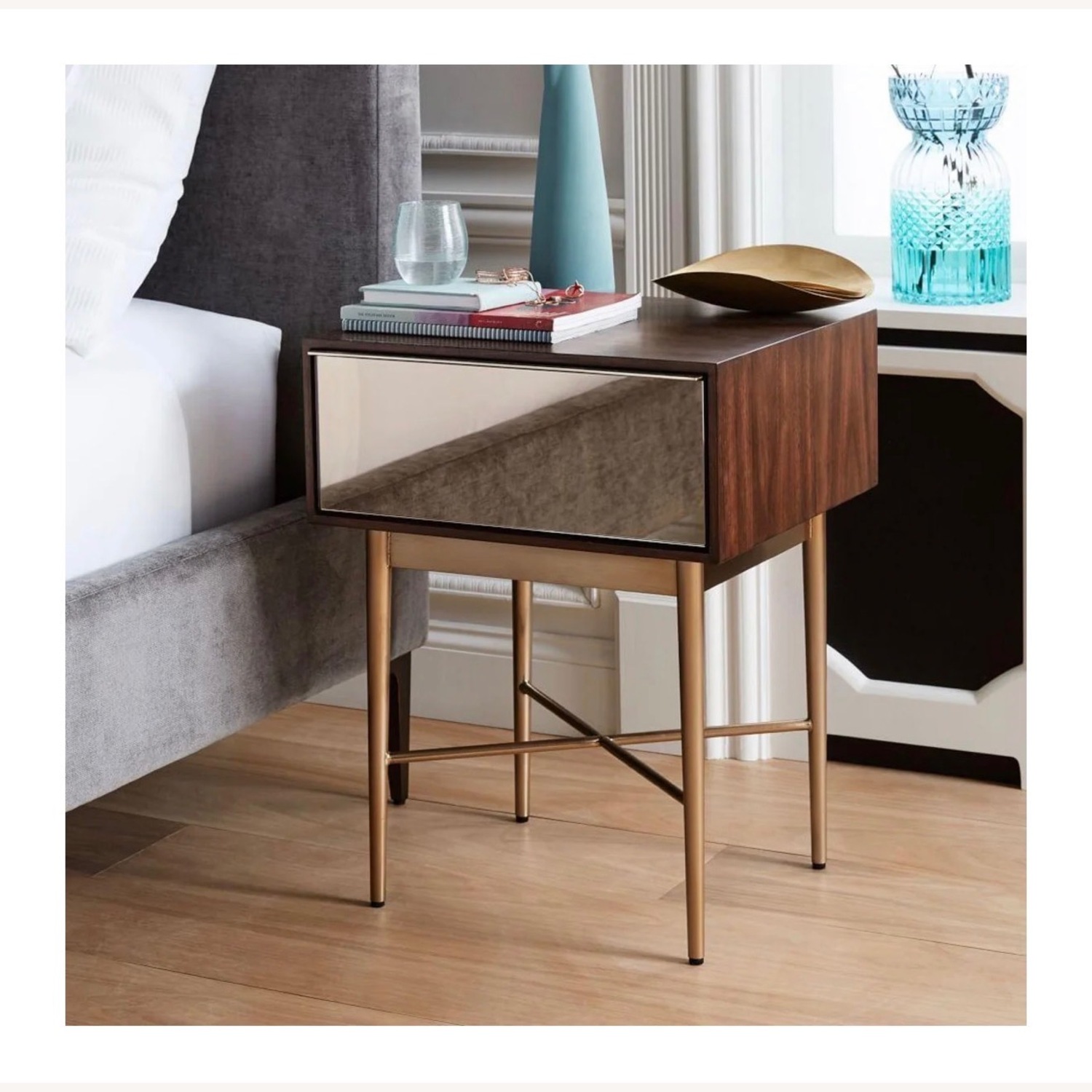 West Elm Nouveau Mirror 6-Drawer Dresser - image-3