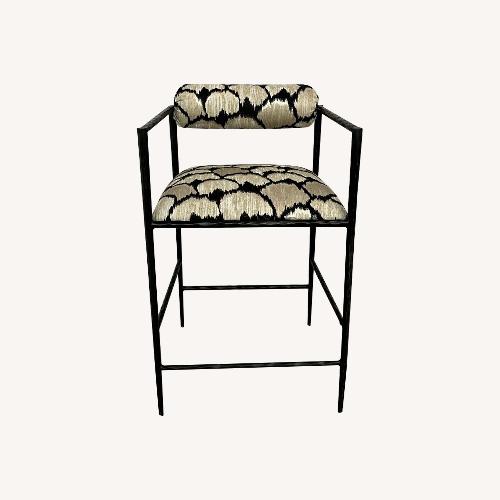 Used Arteriors Barbana Chair Ocelot Embroidery for sale on AptDeco