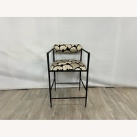 Arteriors Barbana Chair Ocelot Embroidery