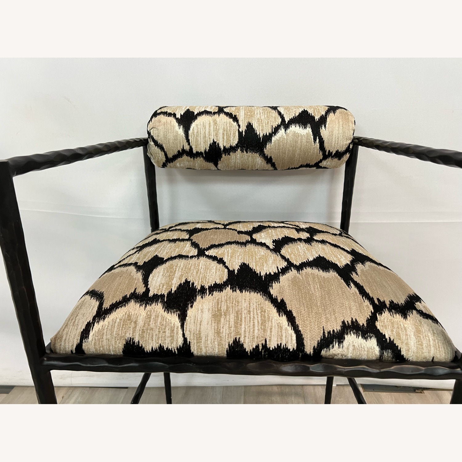 Arteriors Barbana Chair Ocelot Embroidery - image-1