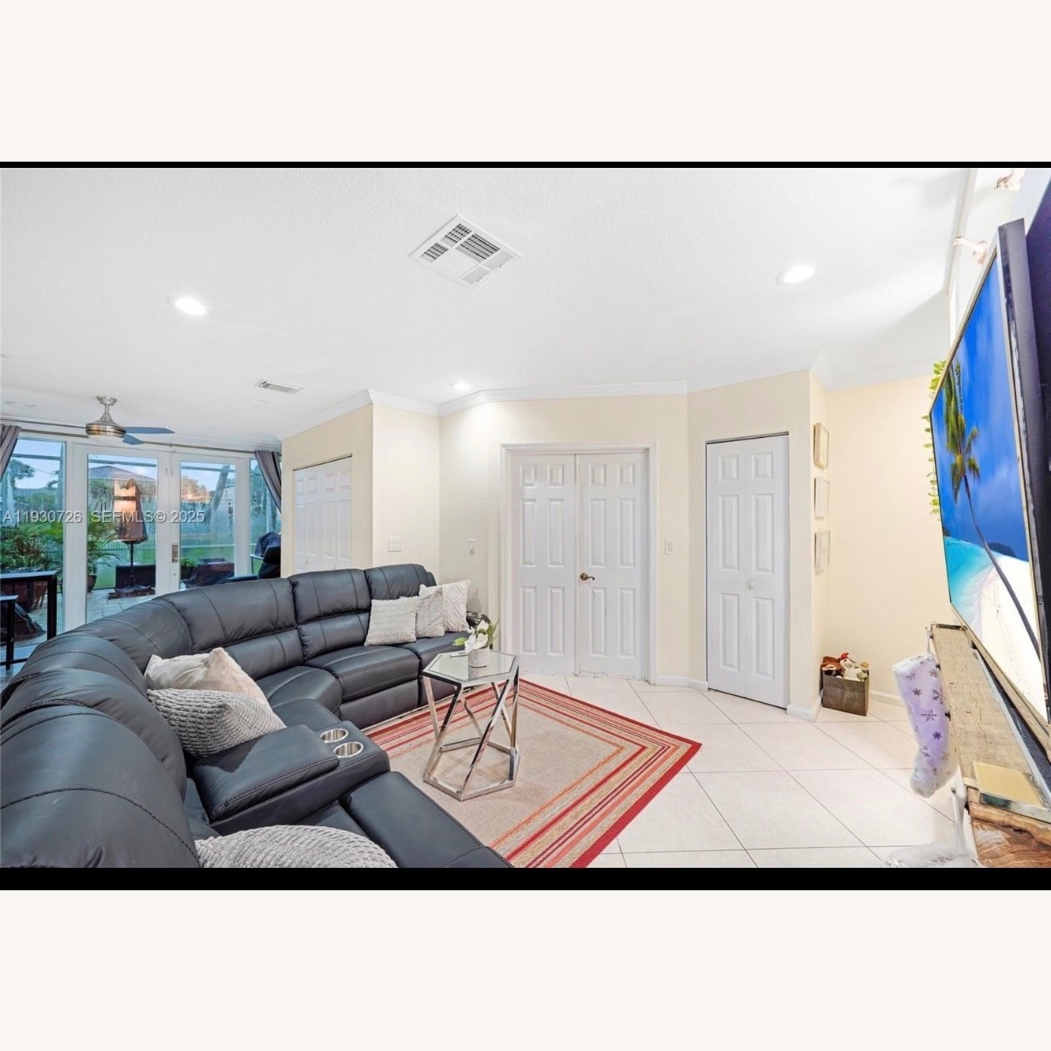 Wayfair Black Faux Leather 3+ Seater Sofa - image-2