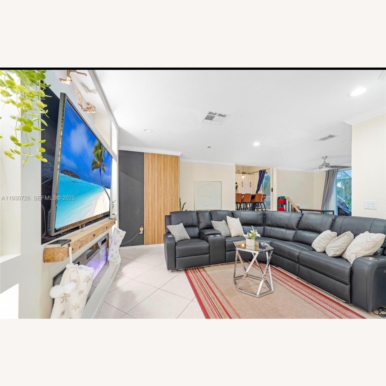 Wayfair Black Faux Leather 3+ Seater Sofa - image-1