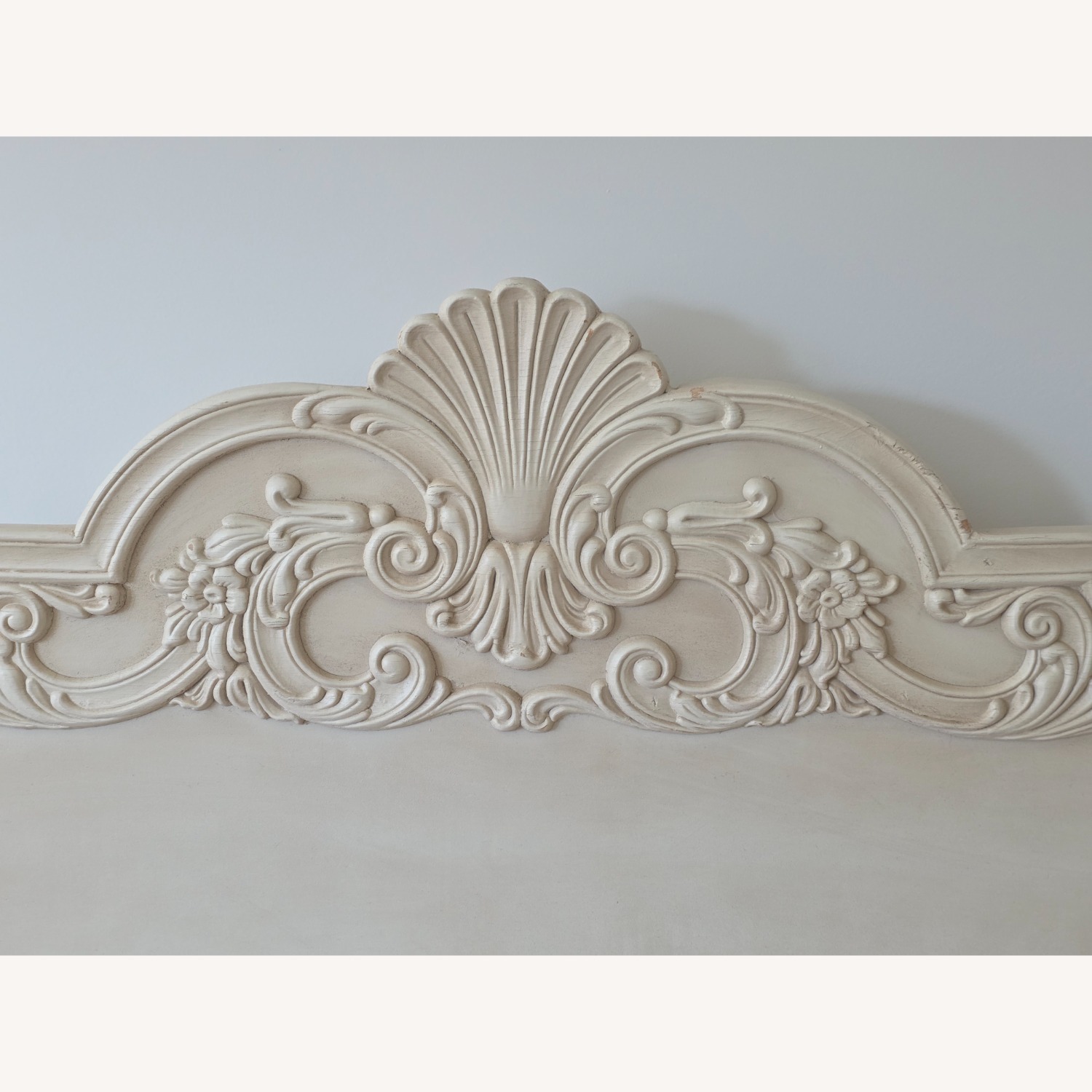 White Wood Bench - image-5