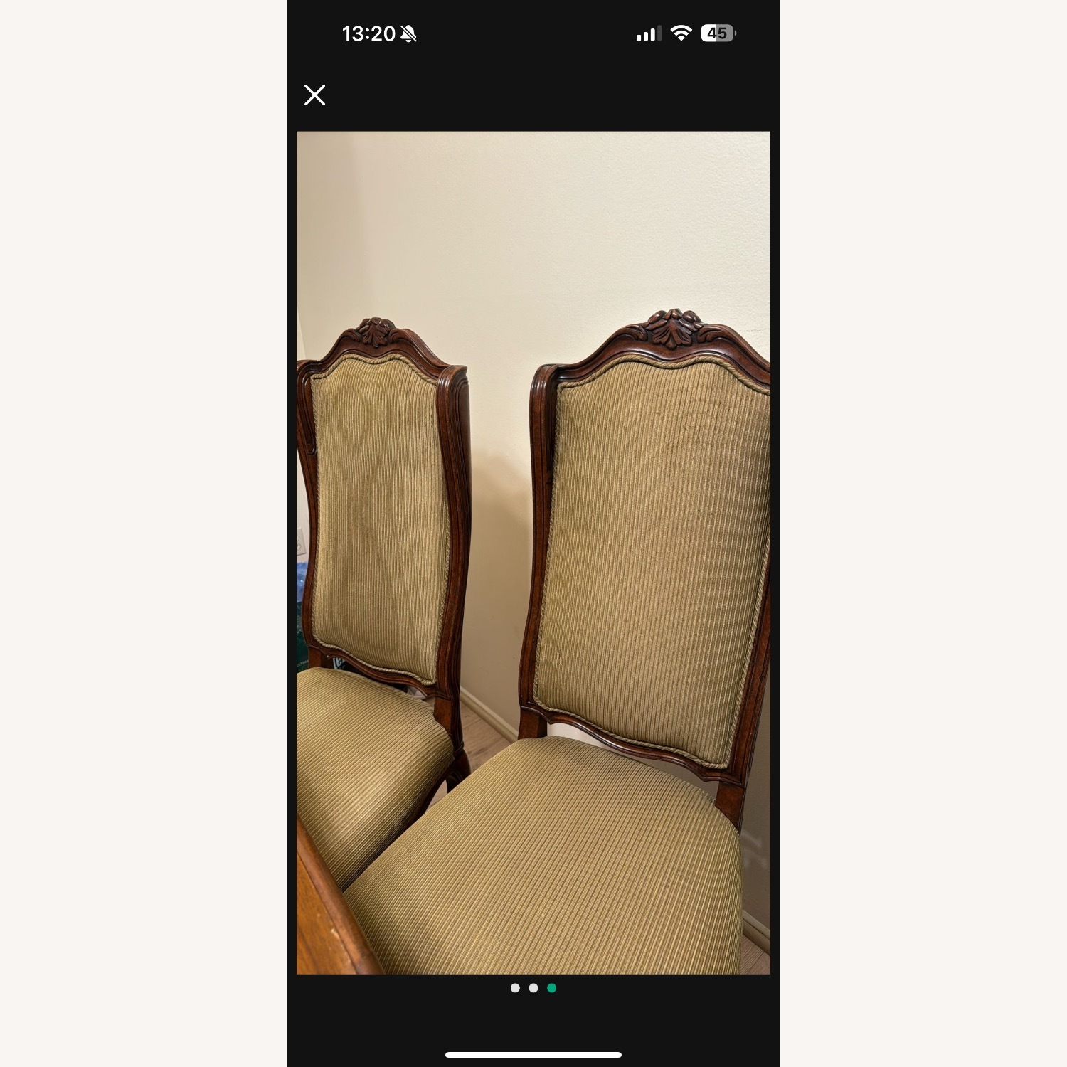 French Style Dining Set with 8 Chairs - image-1