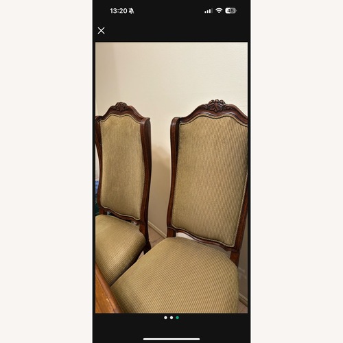 Used French Style Dining Set with 8 Chairs for sale on AptDeco