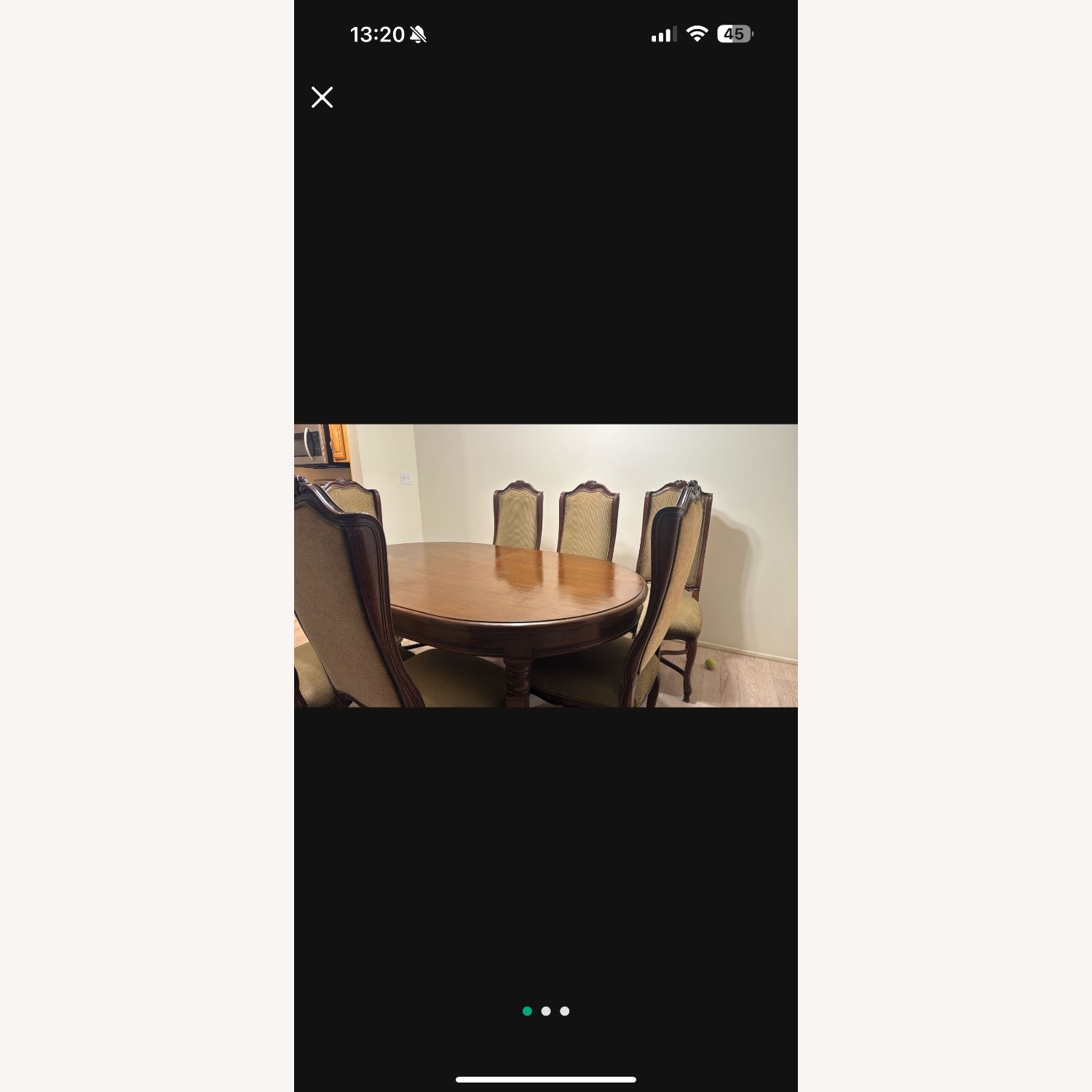 French Style Dining Set with 8 Chairs - image-3