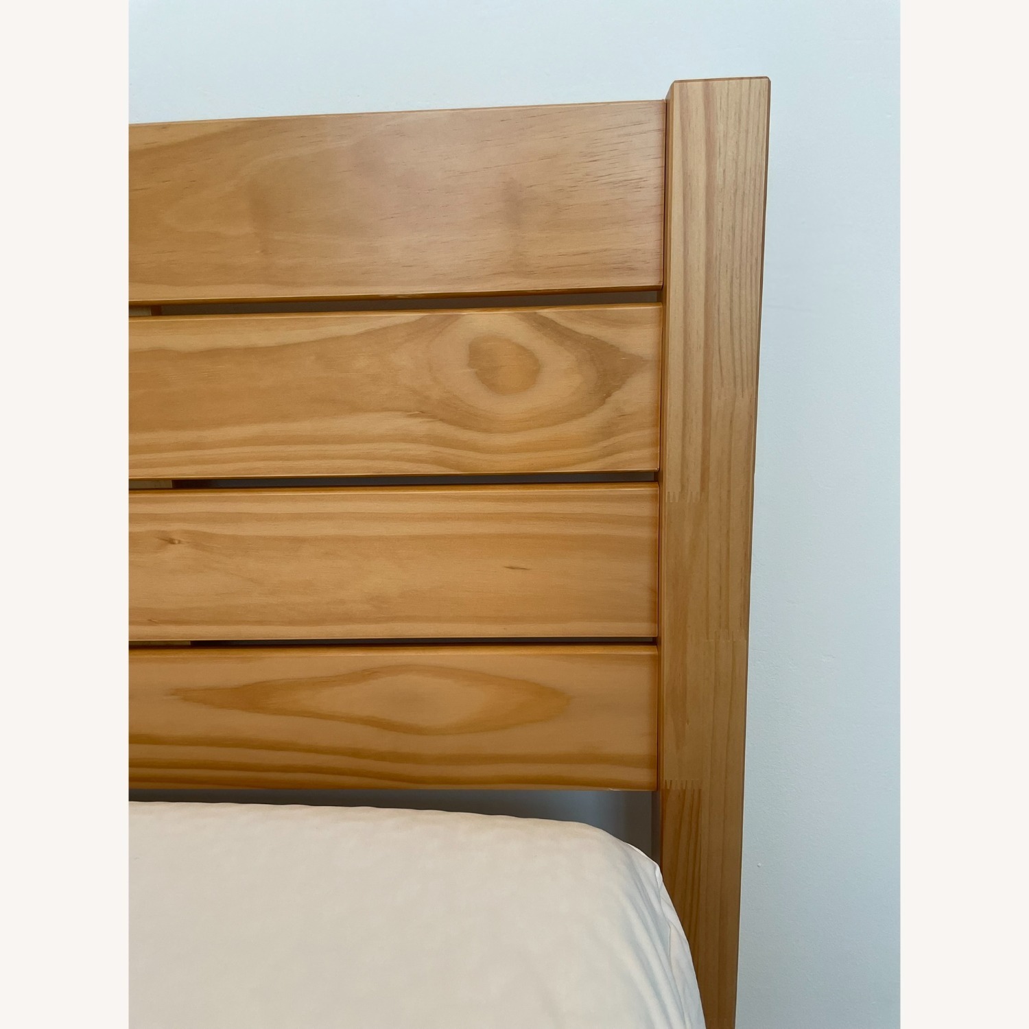 Wayfair Natural Wood Queen Bed - image-2