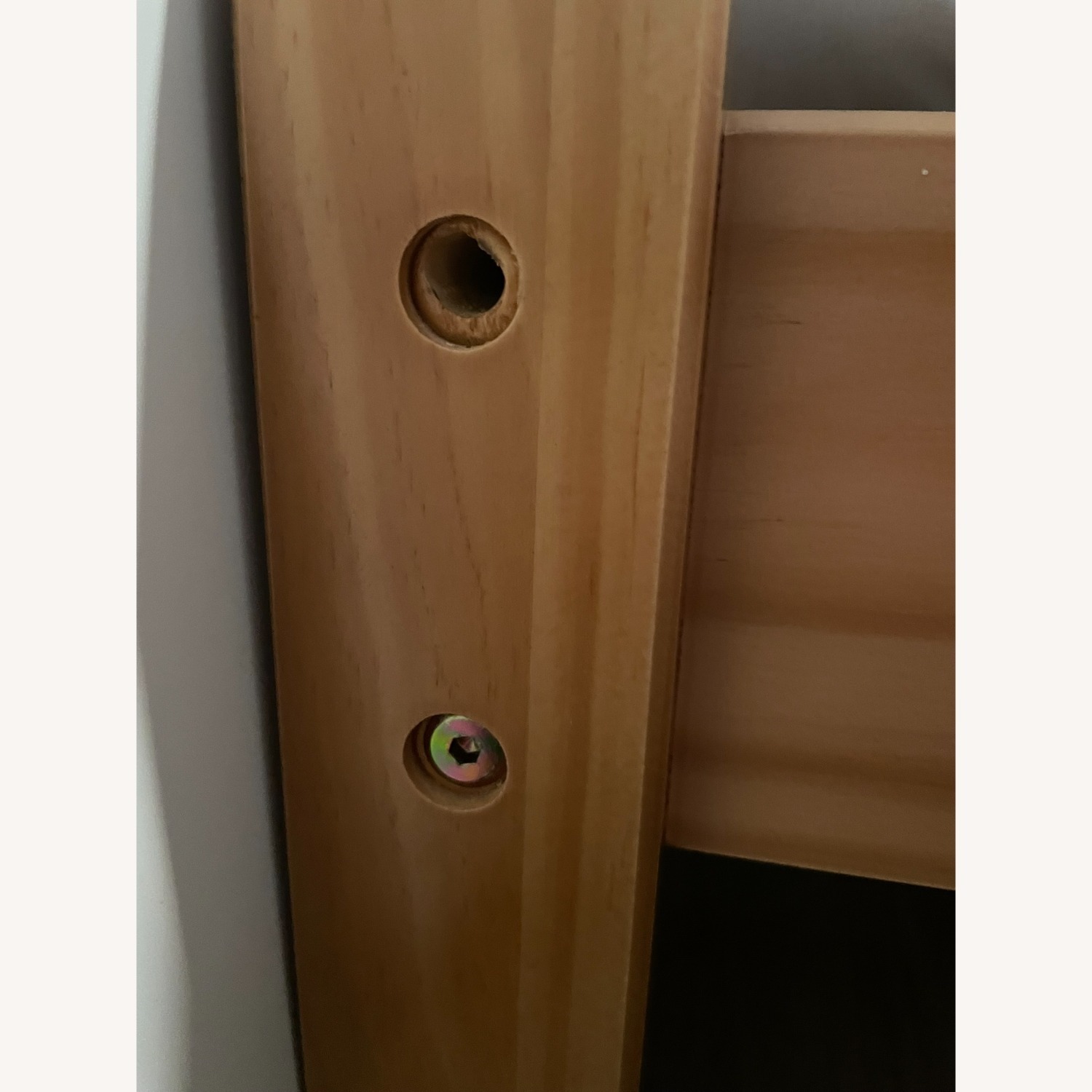 Wayfair Natural Wood Queen Bed - image-4