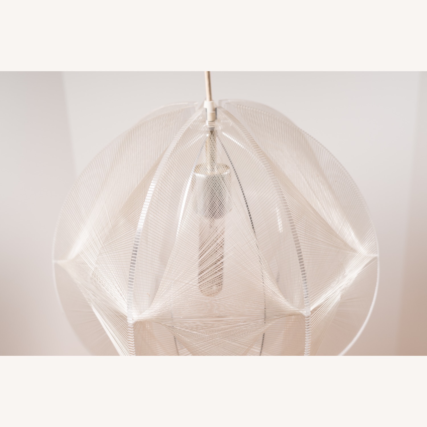 Vintage MCM Filament Pendant by Paul Secon, Sompex - image-25