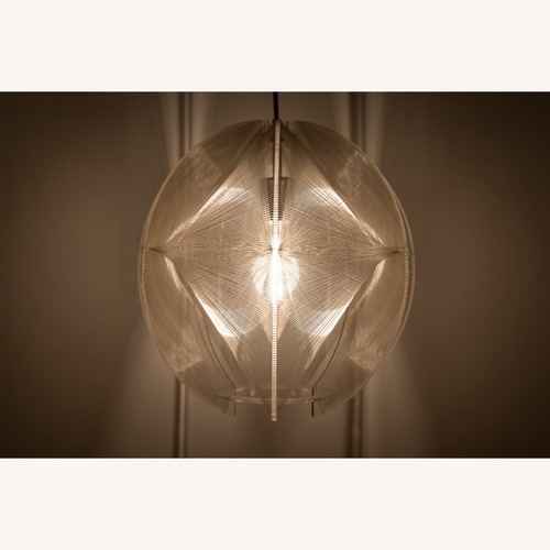Used Vintage MCM Filament Pendant by Paul Secon, Sompex for sale on AptDeco