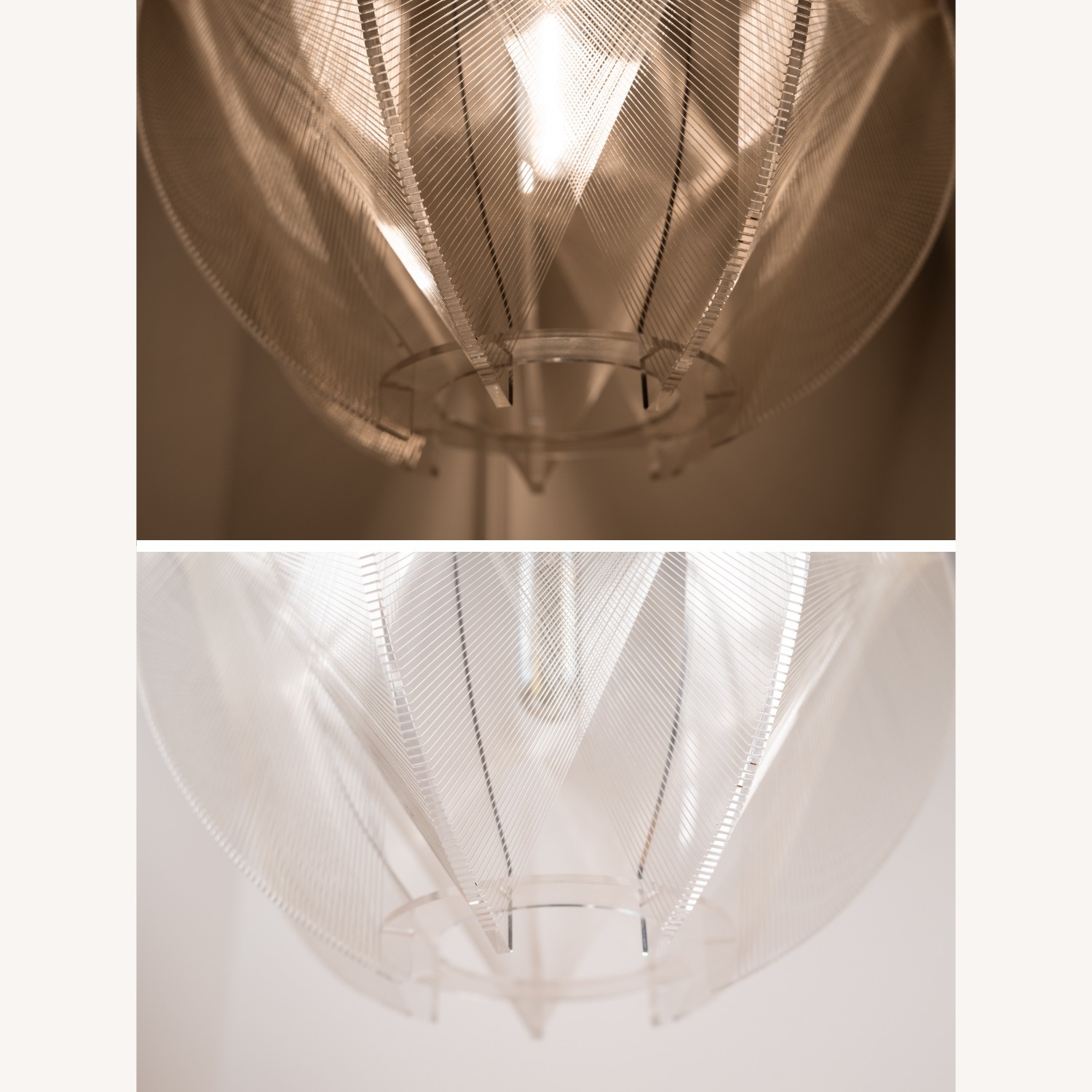 Vintage MCM Filament Pendant by Paul Secon, Sompex - image-12