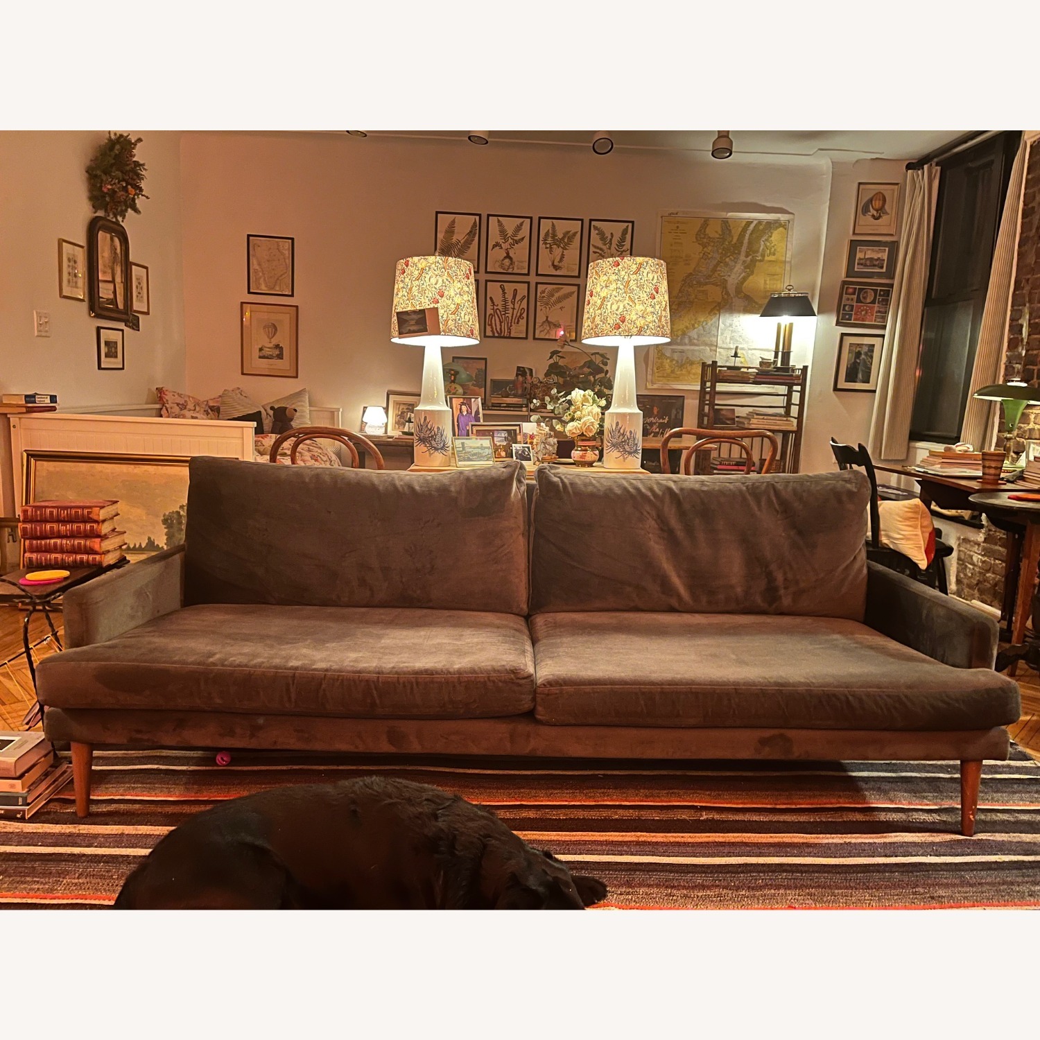 Article Luxu Velvet 3+ Seater Sofa - image-1