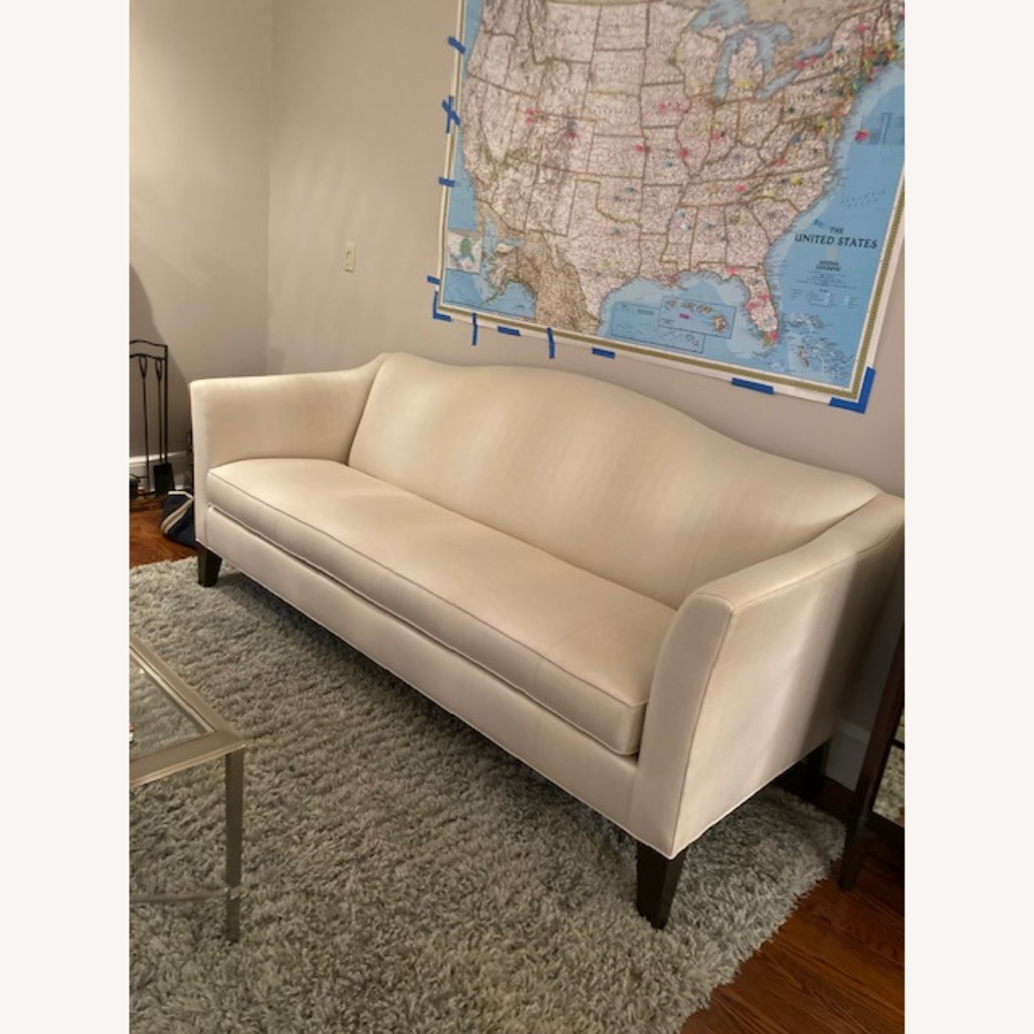 Ethan Allen Classic Cream Sofa 3 Seater - image-5