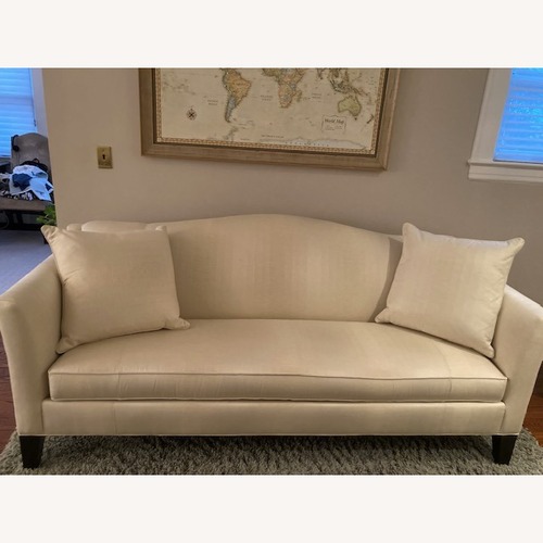 Used Ethan Allen Classic Cream Sofa 3 Seater for sale on AptDeco