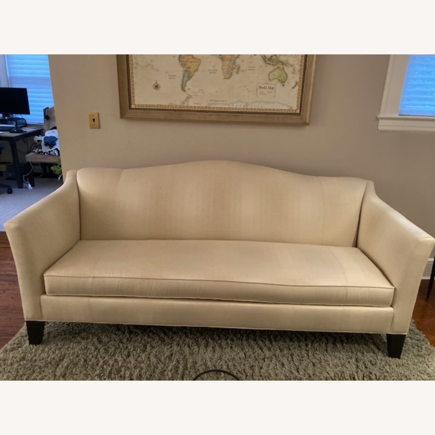 Ethan Allen Classic Cream Sofa 3 Seater - image-3