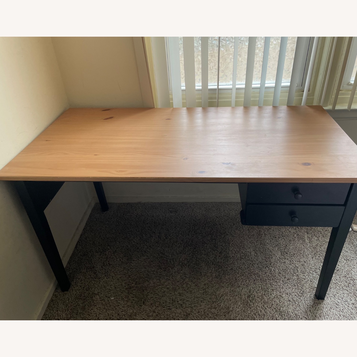 IKEA Arkelstorp Solid Wood Desk - image-1