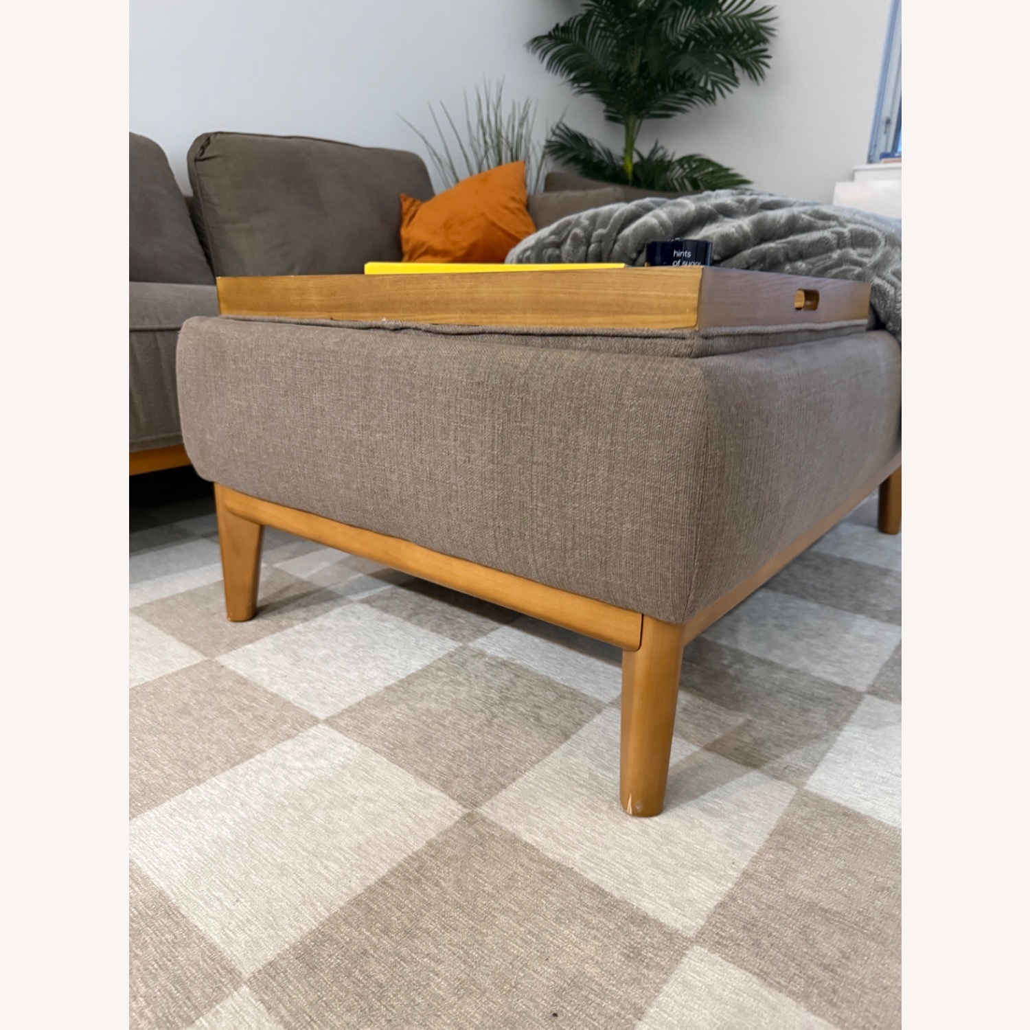 Macy's Reversible Storage Ottoman - image-3