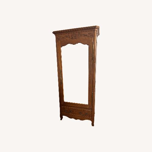 Used Ethan Allen Bonnetiere Mirrored Armoire Wardrobe for sale on AptDeco