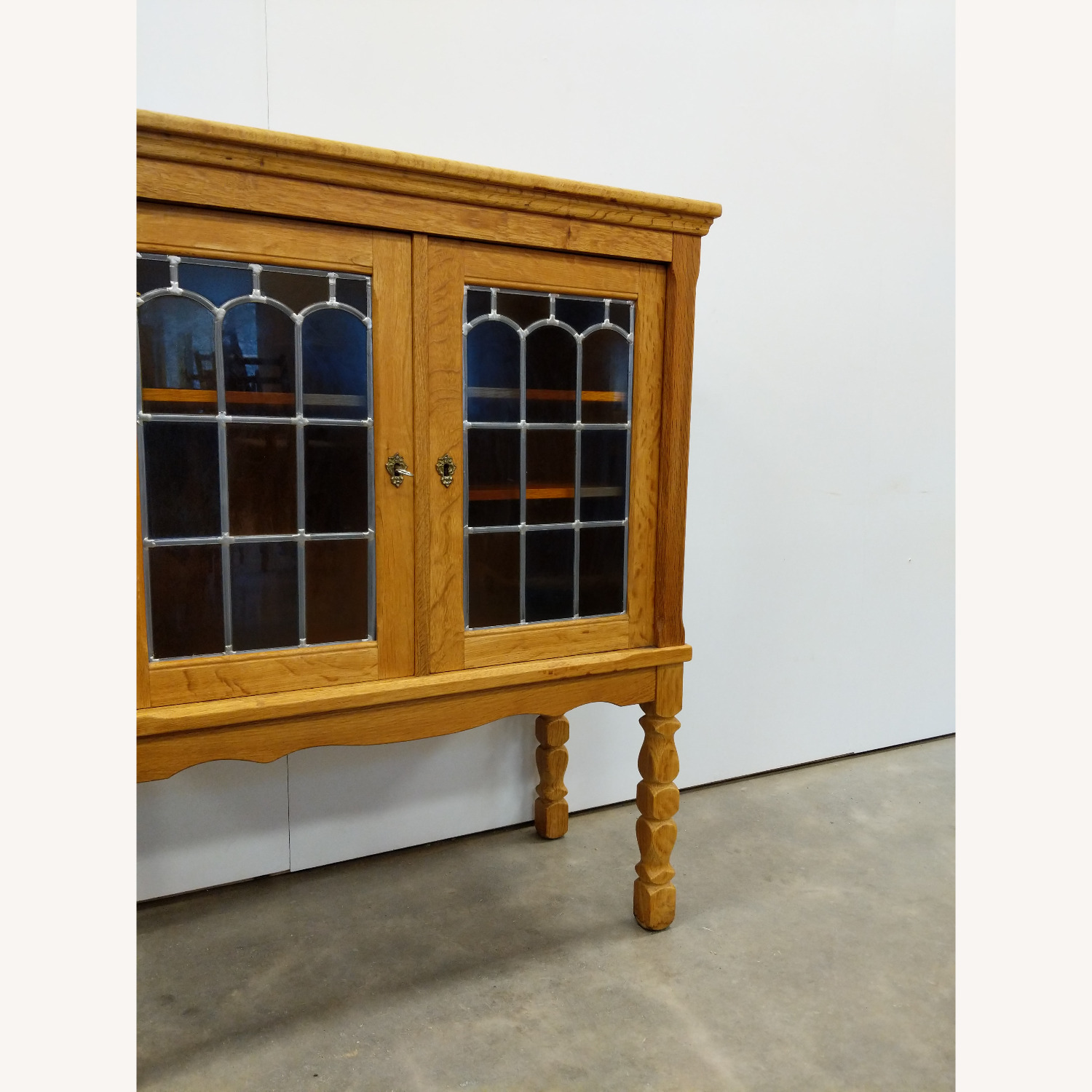 Vintage Danish Oak Cabinet / Sideboard - image-4