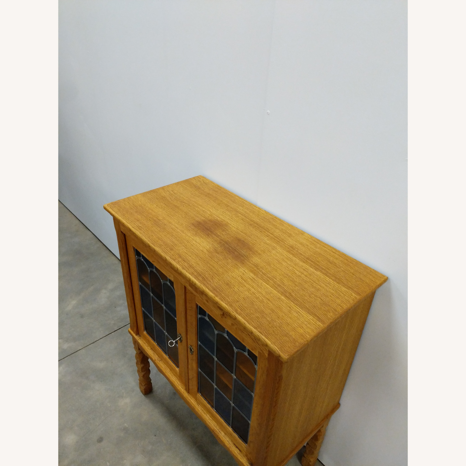 Vintage Danish Oak Cabinet / Sideboard - image-5