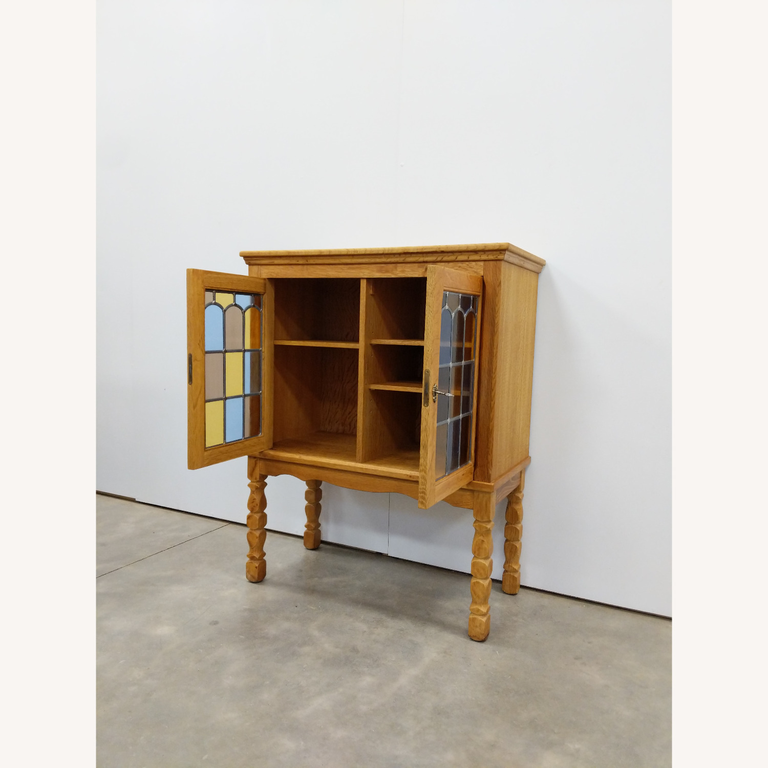 Vintage Danish Oak Cabinet / Sideboard - image-2