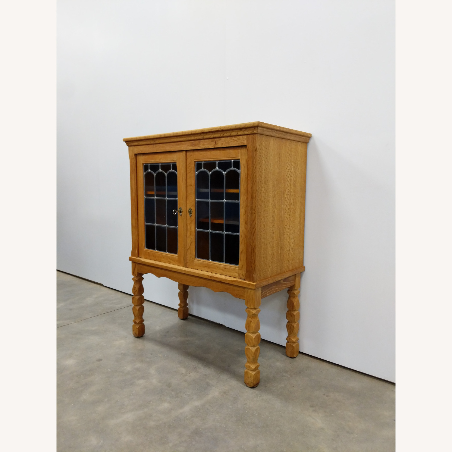 Vintage Danish Oak Cabinet / Sideboard - image-1