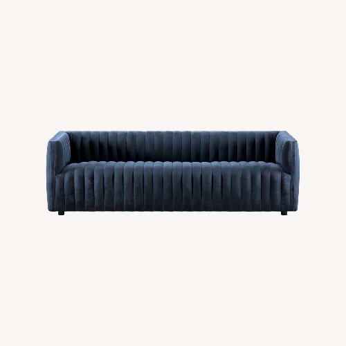 Used Four Hands Augustine Sofa Blue 3+ Seater Sofa for sale on AptDeco