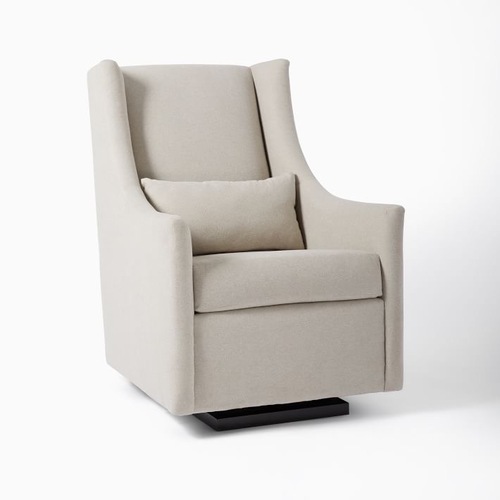Used West Elm Graham Glider Performance Velvet for sale on AptDeco