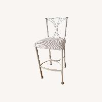 Off White Fabric High Chairs