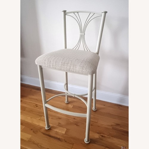 Used Off White Fabric High Chairs for sale on AptDeco
