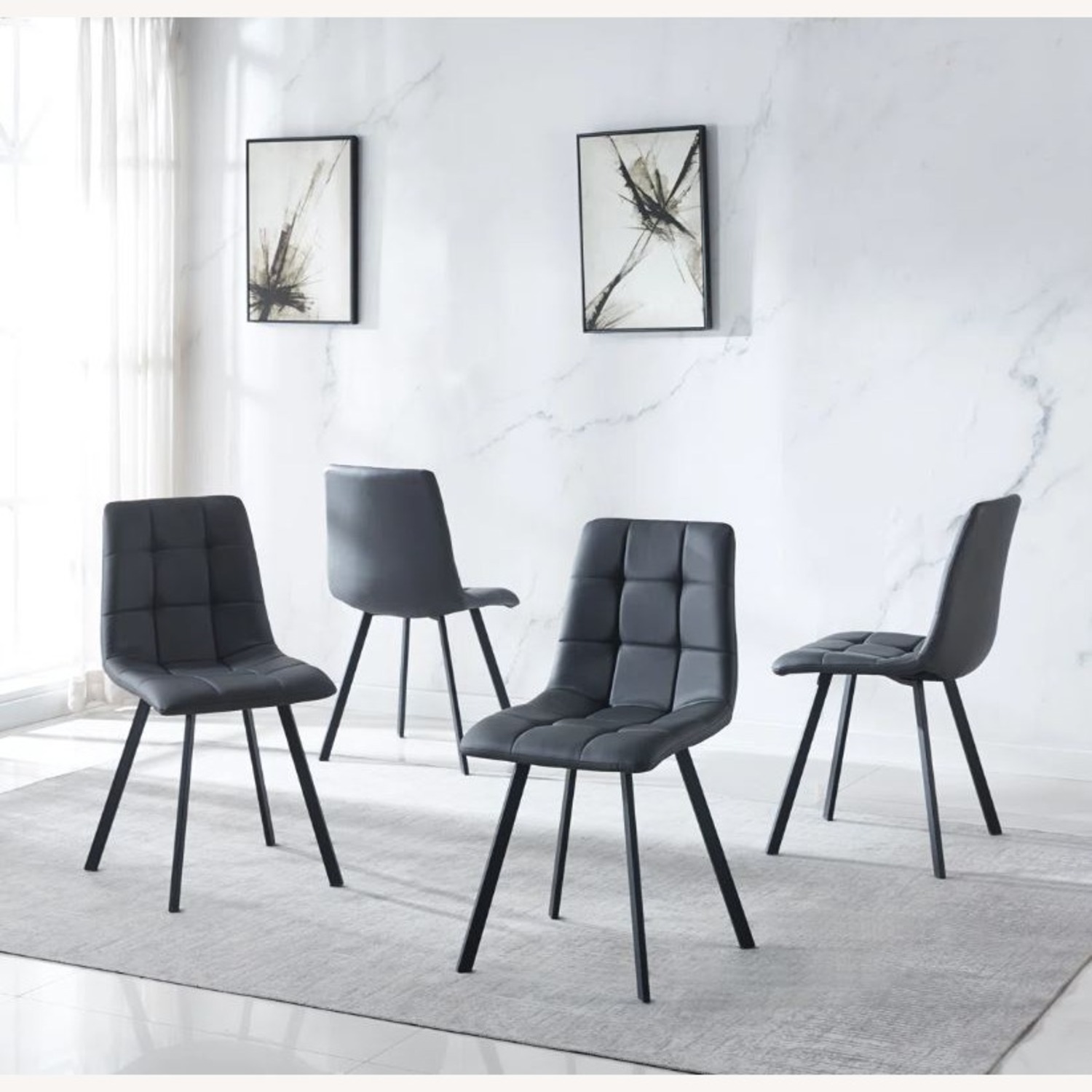 Wade Logan Light Brown Wood Dining Table - image-2