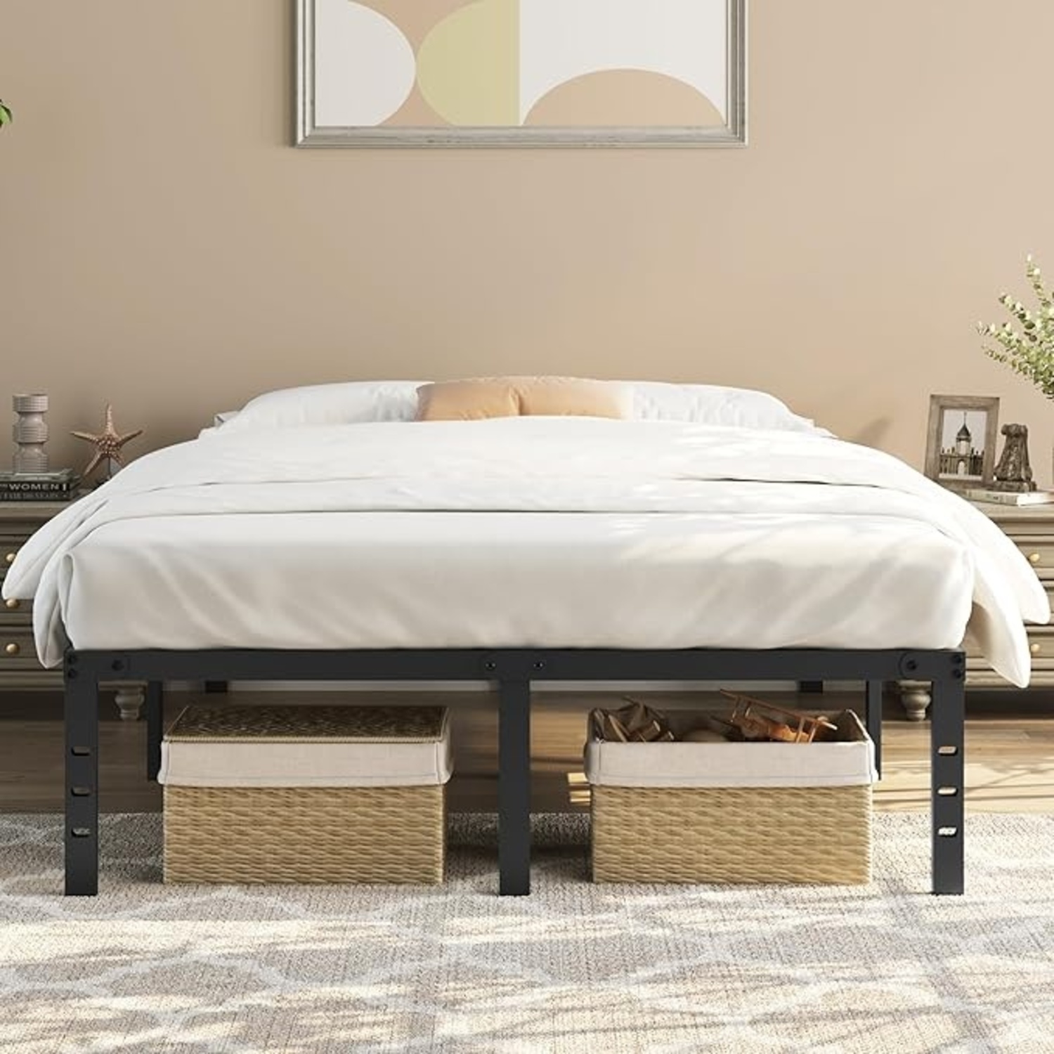 Amazon Black King Bed - image-5