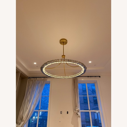 Used Gold Ceiling Lamp for sale on AptDeco