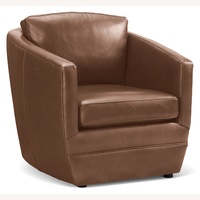 Room & Board Ford Light Brown Leather Armchair