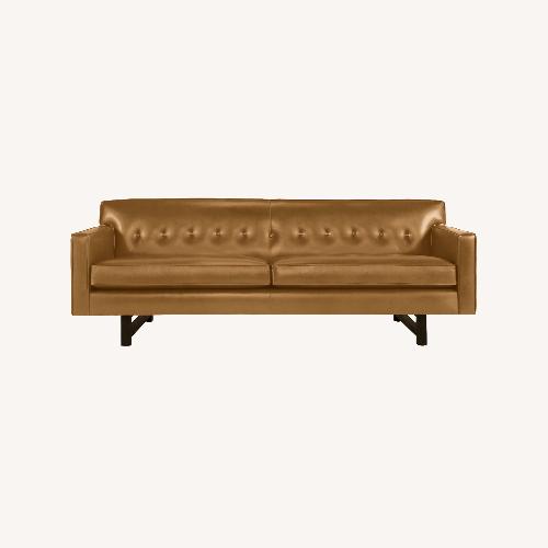 Used Room & Board Andre Leather Sofa for sale on AptDeco
