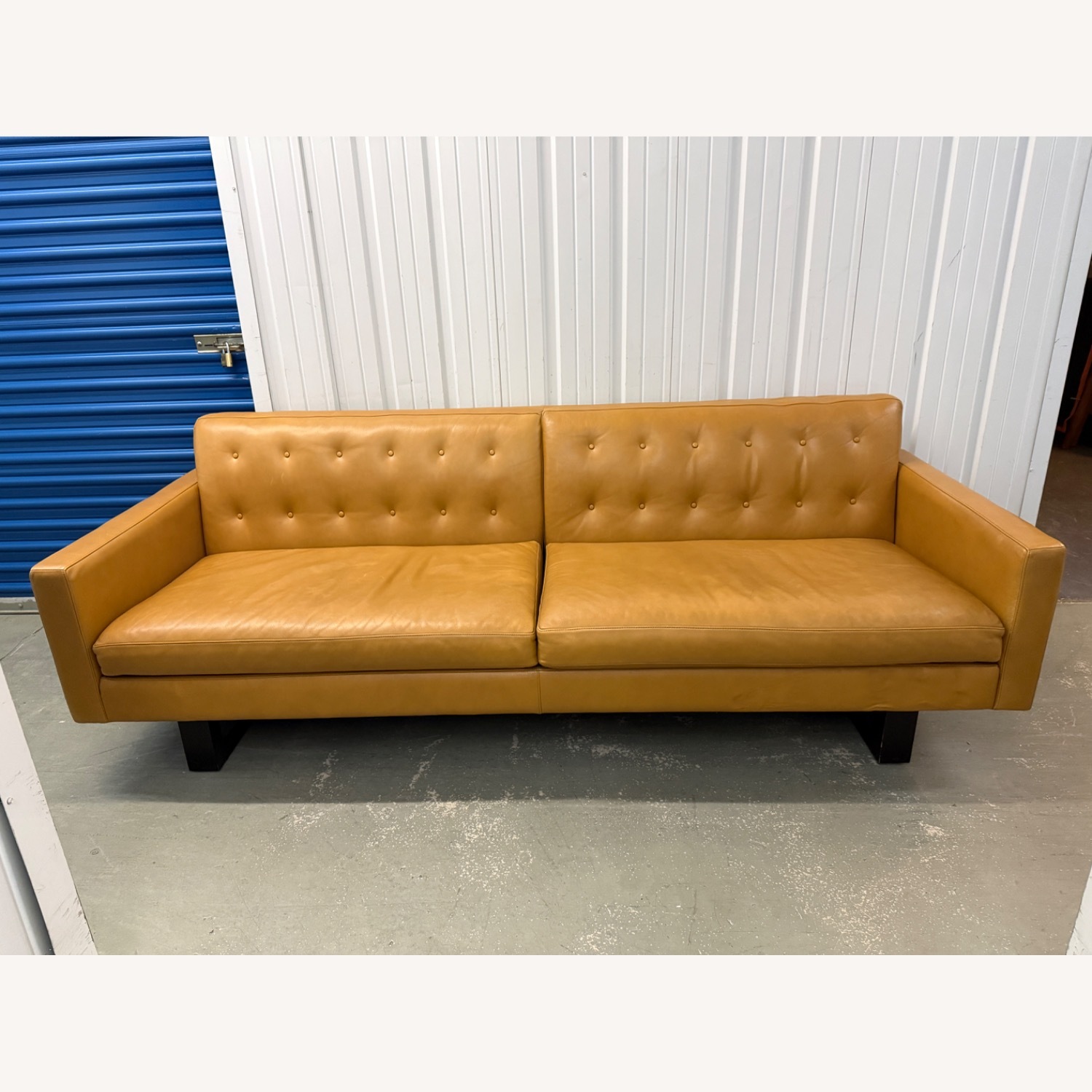 Room & Board Andre Leather Sofa - image-3