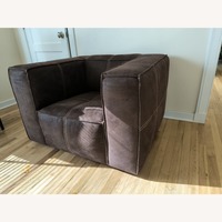 Scandinavian Designs Dark Brown Comfy Armchair