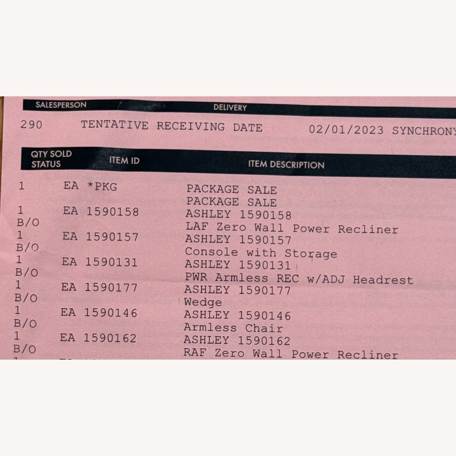 Ashley Sectional w 3 Power Recliners + Storage  - image-6