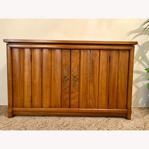 Used Pristine Walnut Credenza c. 1965 for sale on AptDeco