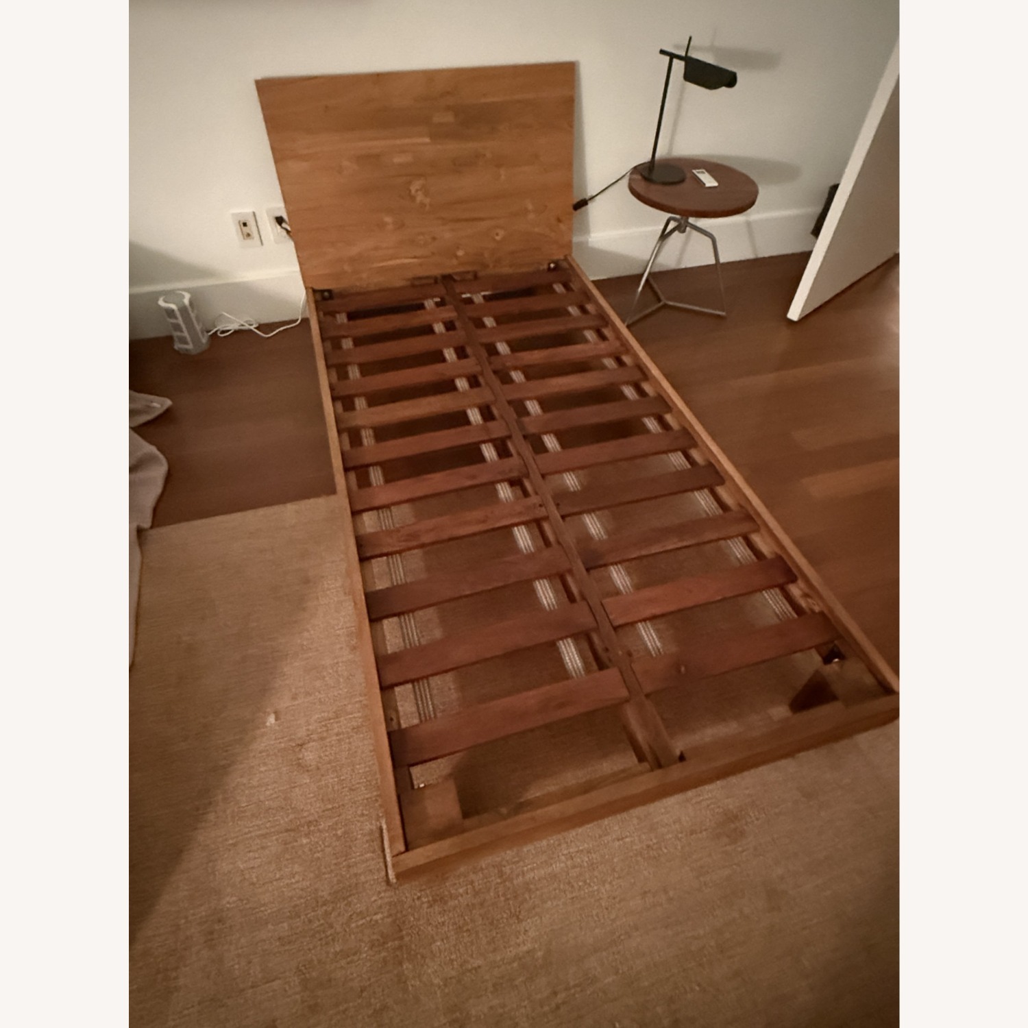 CB2 Dondra Teak Twin Bed - image-2