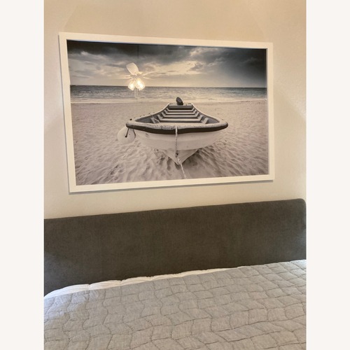 Used Large Boat on the Beach Photo for sale on AptDeco
