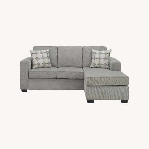 Used Raymour & Flanigan Farron Light Gray Sleeper Sofa for sale on AptDeco