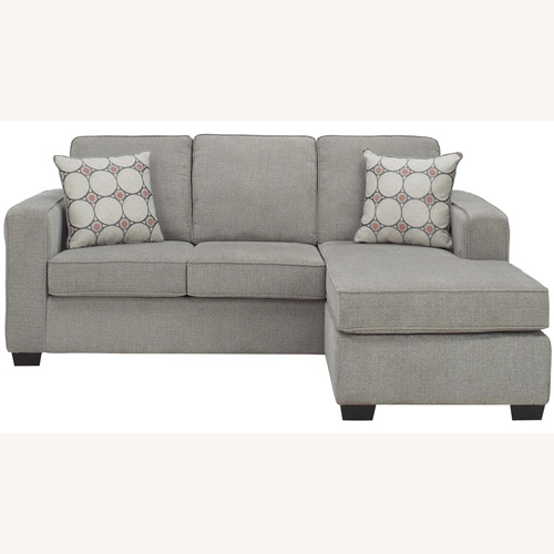 Used Raymour & Flanigan Farron Light Gray Sleeper Sofa for sale on AptDeco