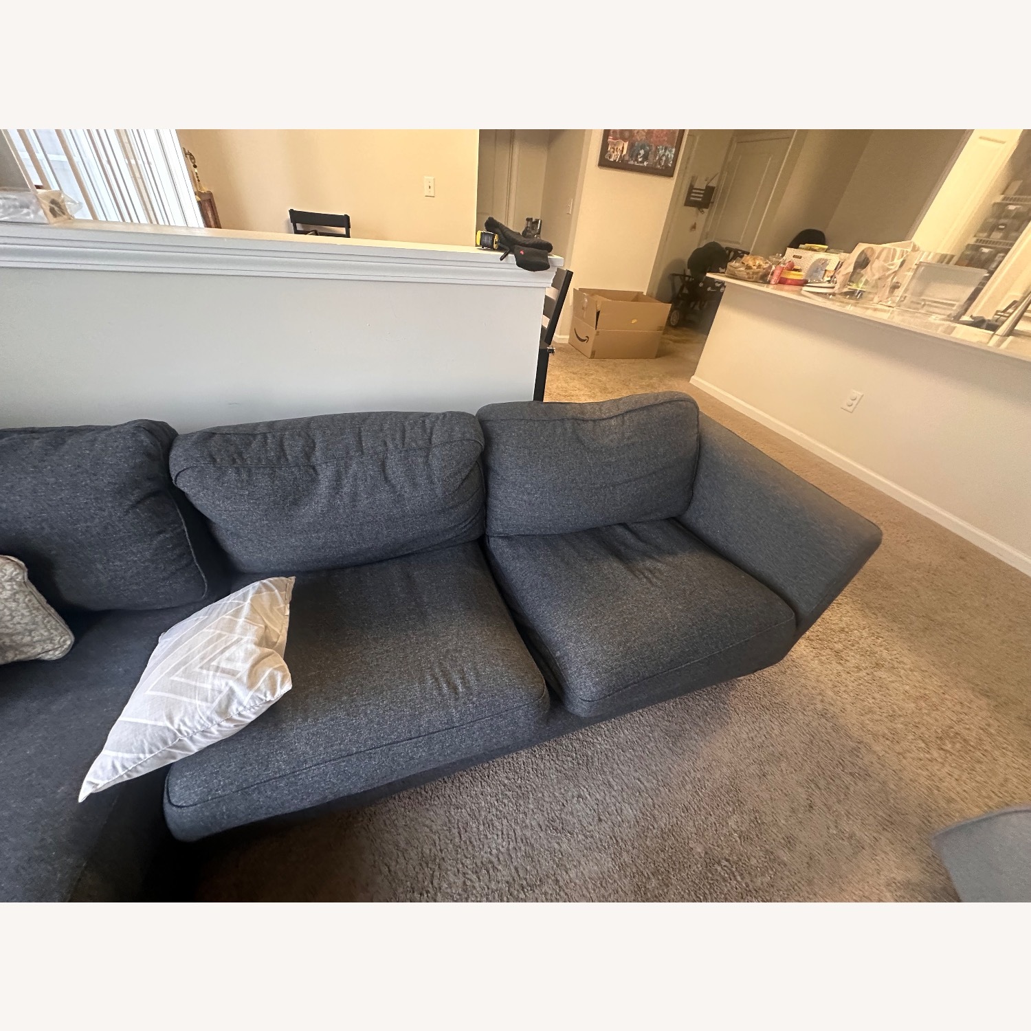 IKEA Dark Gray Sectional Sofa - image-3