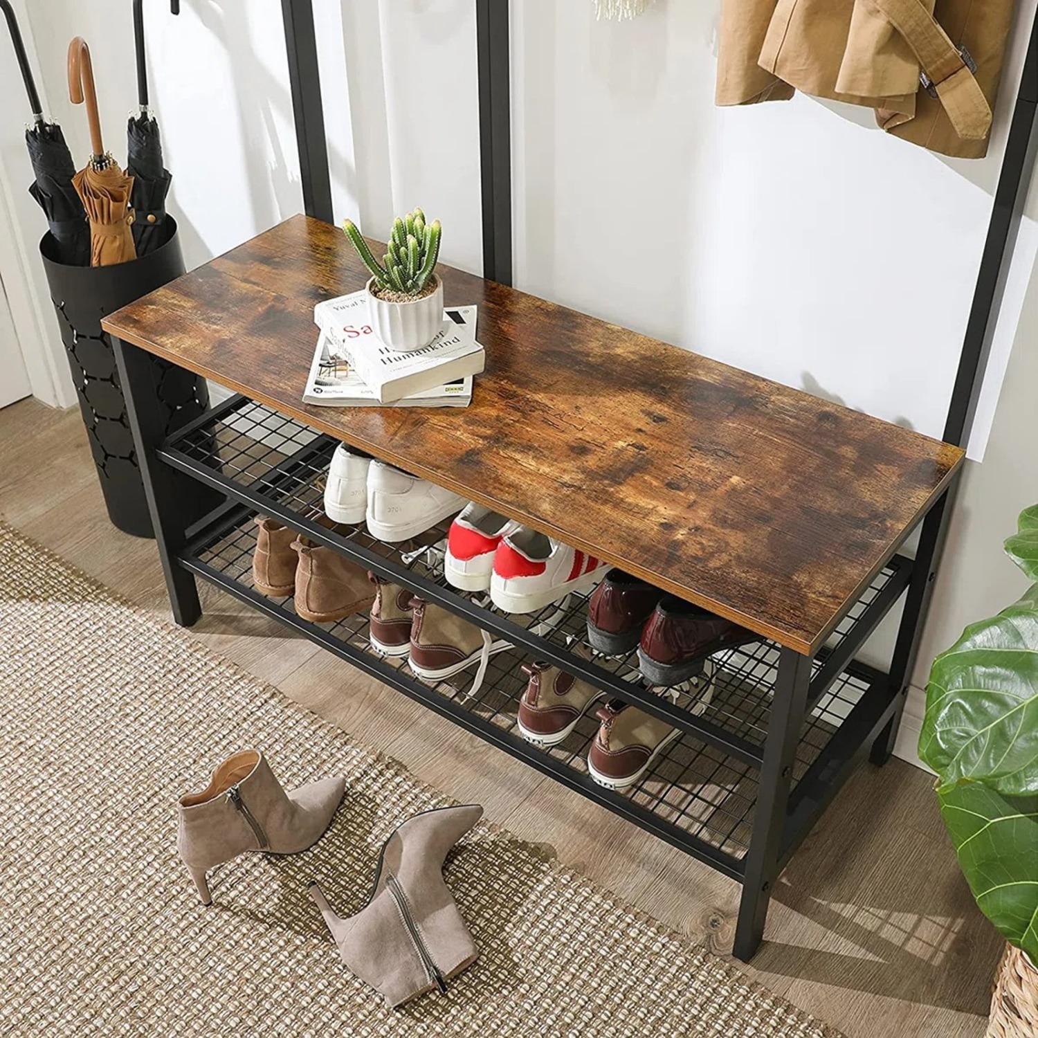 Amazon Bench and Shoe Storage - image-2